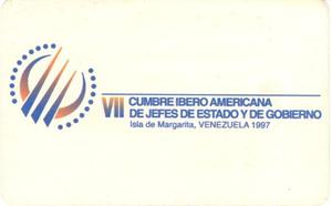 Isla Margarita. Logo 7 Cumbre Iberoamericana. Atractiva