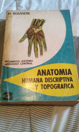 Libro De Anatomia Humana Descriptiva Y Topografica