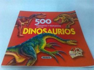 Libro Dinosaurios 500 Preguntas Y Respuestas