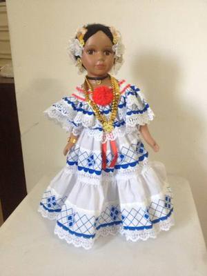 Muñeca Típica De Panama.