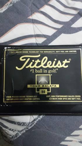 Pelotas De Golf Titleist Tour Balata 90