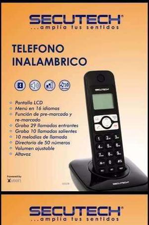 Telefono Inalambrico Secutech ti Similar Al Panasonic