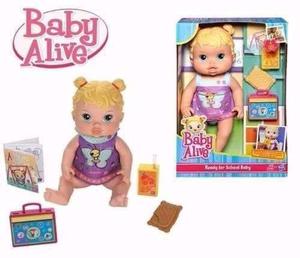 Baby Alive Lista Para La Escuela Original