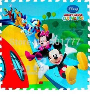 Disney Mickey Mouse Alfombra De Foami Para Bebe