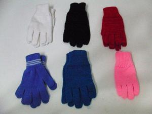 Guantes Para Niños Tejidos, Frio, Escuela, Somos Tienda