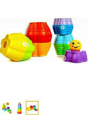 Juego De Tazas Didacticas Para Bebes.