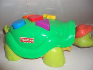 Juguete Tortuga Figuras Geometricas Fisher Price