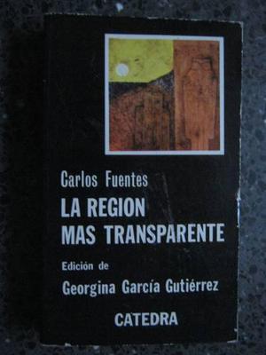 La Region Mas Transparente Carlos Fuentes Fonde De Cultura