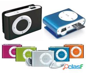 Mini Reproductor Mp3 Chip Clip Soporta Hasta 16 Gb Micro Sd