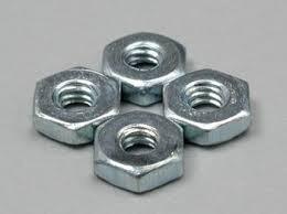 Tuercas De Metal Hexagonales. Medida 8-32 (4) / Dubro.!