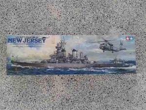 U.s Battleship Bb-62 New Jersey 1/350 Tamiya