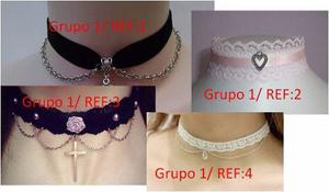 Chokers-gargantillas-collares A La Moda #mama