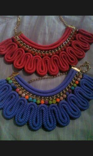 Collares En Variedad De Modelos Y Colores