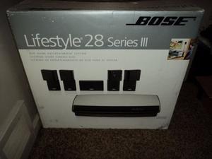 Home Theater Bose 5.1 Lifestyle 28 Serie Iii