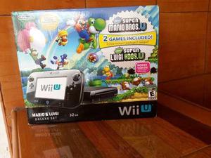 Nintendo Wii U 32gb Mario&luigui + Control Orginal Adicional