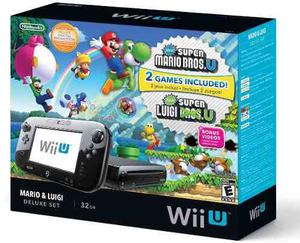 Nintendo Wii U Edicion New Super Mario Bros U + Luigi U