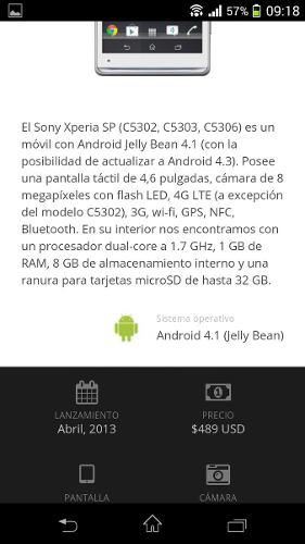 Sony Xperia C5302