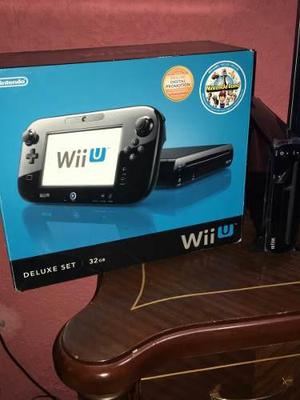 Wii U 32gb Deluxe Edition Negro + Juegos