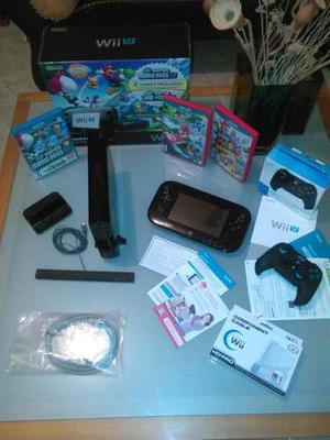 Wii U 32gb Loadiine + Accesorios + 2 Juegos Originales
