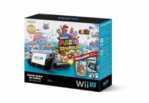 Wii U Negro 32 Gigas Mario Edition
