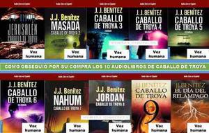 Audiolibros Caballo De Troya+70 Libros+13 Video Documentales