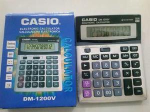 Calculadora Casio Dm-v 12dígitos