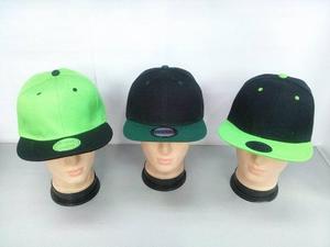 Gorras Planas Unicolor Y Bicolor Snapback Bordar, Publicidad