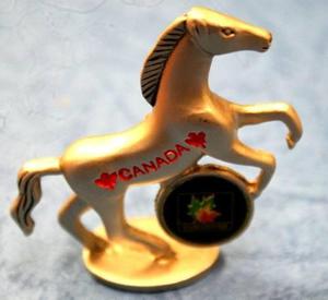 Ji Coleccionable Adorno Caballo Canadá Feng Shui