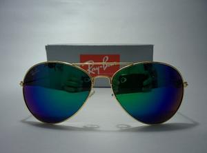 Lentes De Sol Rayban Aviador.