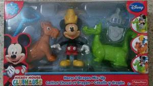 Mickey Mouse Caballo Y Dragon De Fisher Price