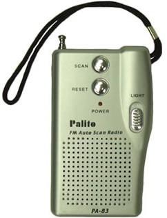 Radio Fm Palito Portatil Antena Corneta Linterna Scan