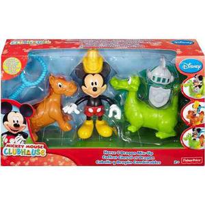 Set De Caballo Y Dragon De Mickey Mouse Marca Fisher Price