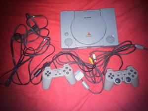 Vendo O Cambio Playstation 1 Play 1 Con Chip Dos Controles