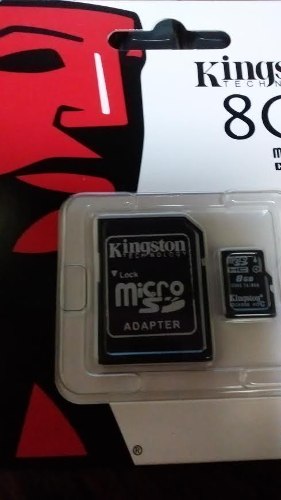 Memorias Microschc 8gb Clas Kingston Orignal En Su Blister