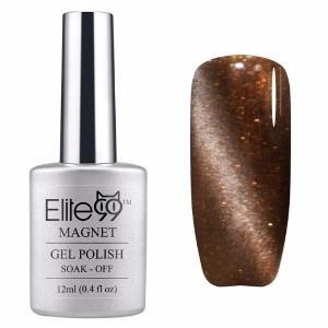 Esmalte De Uñas Permanente Elite99 Magnet  Shimer Taupe