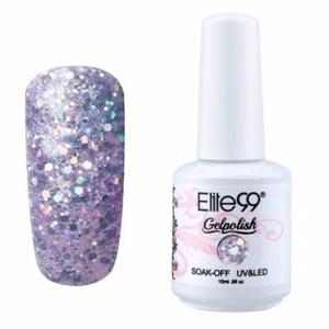 Esmalte De Uñas Semi Permanente Elite- Glitter