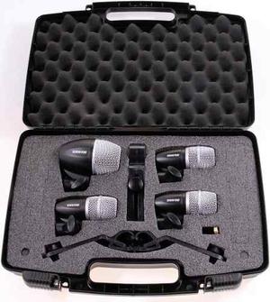 Kit De Microfonos Para Bateria Acustica Marca Shure