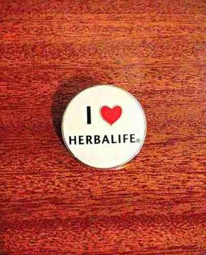 Pin Prendedor Yo Amo Herbalife