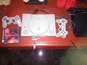 Play Station 1 Con Todos Sus Accesorios En Excelente Estado