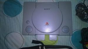 Play Station Chipeado Con 2 Memorias 2 Controles 10 Juegos