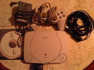 Playstation 1 Usado En Buen Estado Con Un Control Memoricar