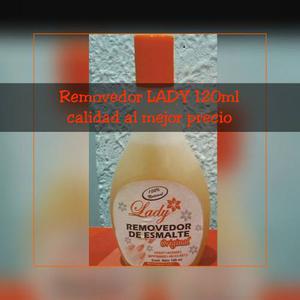 Removedor De Esmalte De Uñas Lady 120 Ml