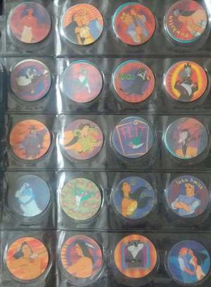 Tazos Pocahontas Colección De 30 Piezas