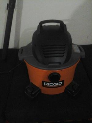 Aspiradora Ridgid Para Seco Y Mojado De 6 Galones (22,5l)