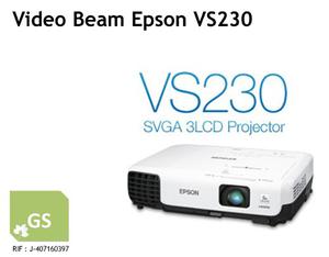 Vídeo Beam Epson Vs230 / Svga / 3 Lcd Nuevo