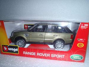 Carro De Coleccion Burago Range Rover Sport Escala 1:18