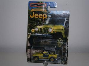 Jeep Edition Anniversary Matchbox, Esc 1/64 (aceptamos Mp)