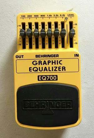 Pedal Efectos Behringer Eq700 Ecualizador Gráfico Guitarra
