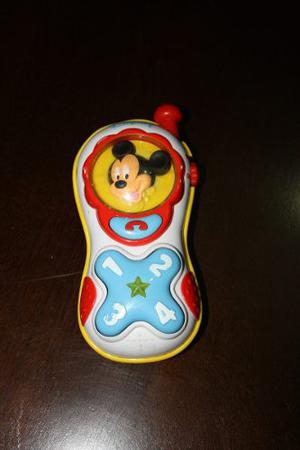 Telefono Para Bebé Con Sonido Disney