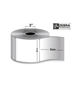 Rollo De  Etiquetas Zebra (3 X 3cm) Transf Térmica 2